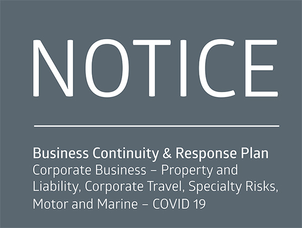 Coronavirus/COVID-19: Business Continuity and Response Plan