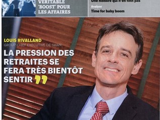 M. Rivalland en couverture du magazine Capital