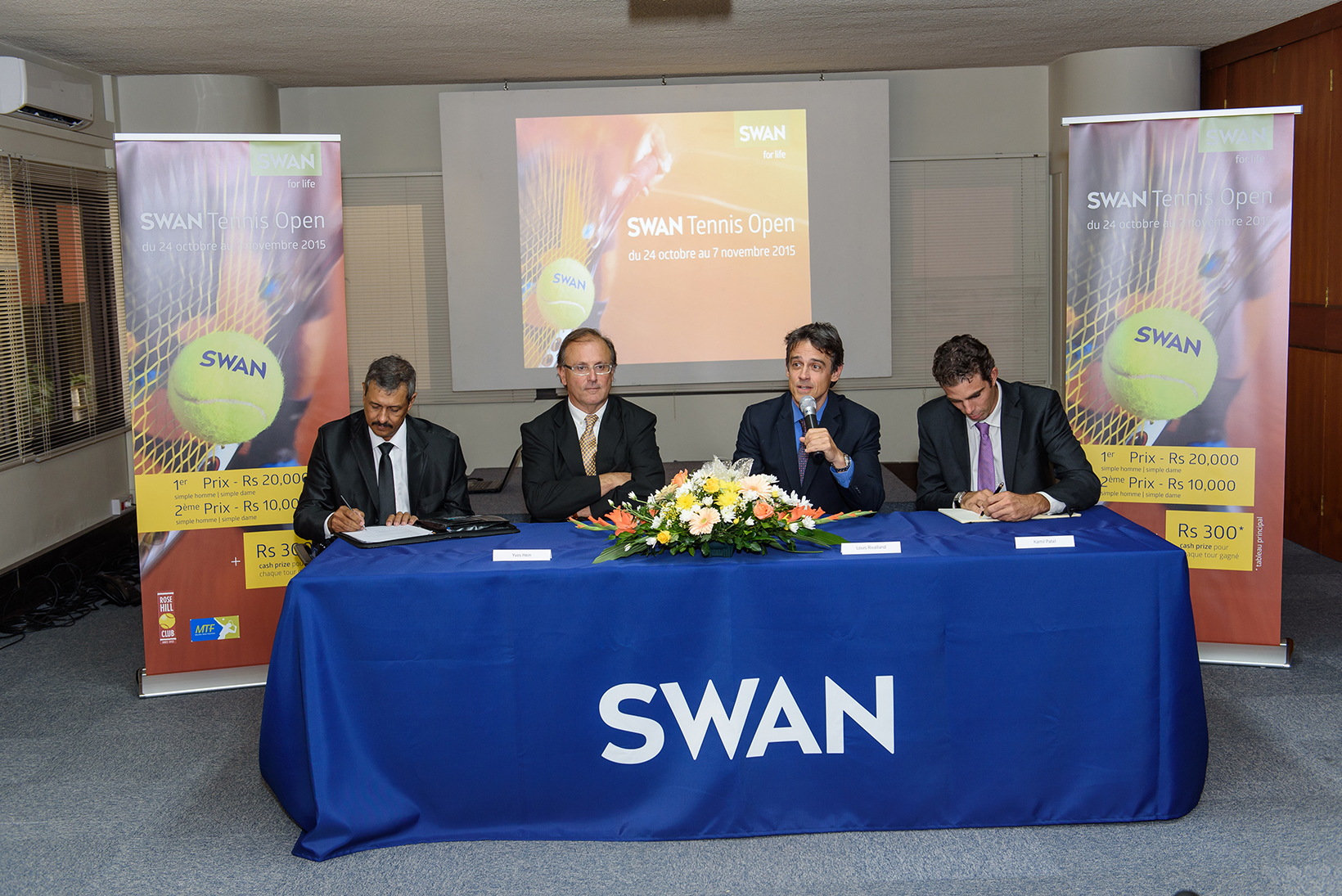 SWAN lance la 13e édition de son tournoi de tennis sur terre battue