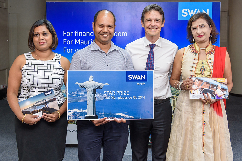 SWAN offre à Jonathan Marie une place pour les Jeux Olympiques de RIO