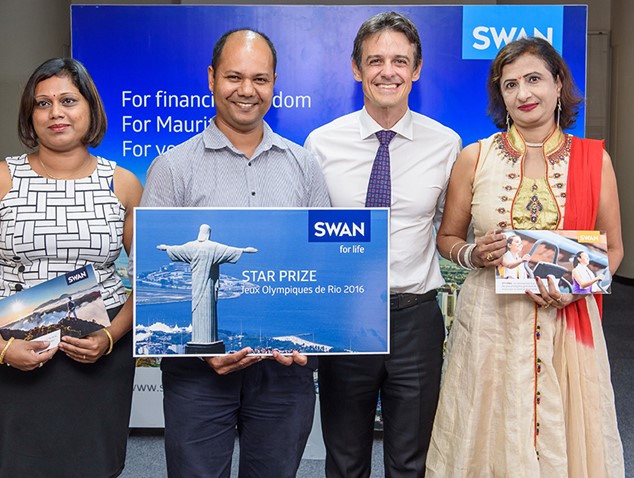 SWAN offre à Jonathan Marie une place pour les Jeux Olympiques de RIO