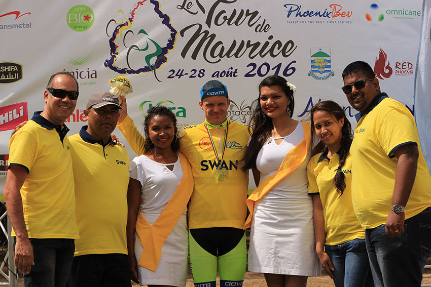 Tour de Maurice 2016 - James Tennent l'emporte