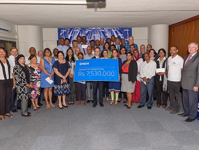 SWAN remet Rs 7,530 millions aux ONG
